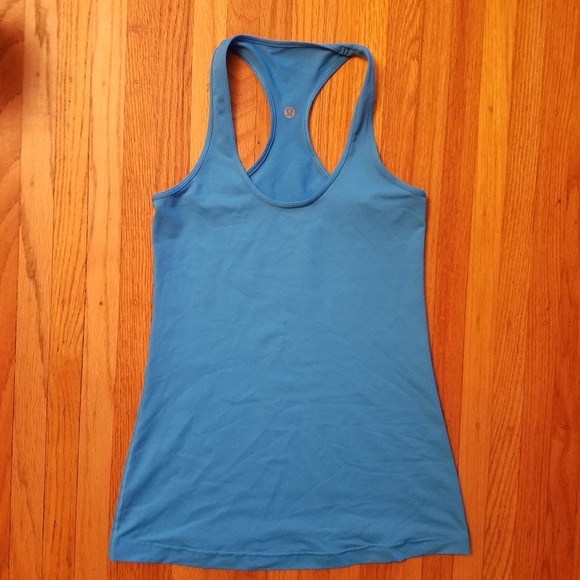 lululemon athletica Tops - Lululemon Blue Racerback Tank